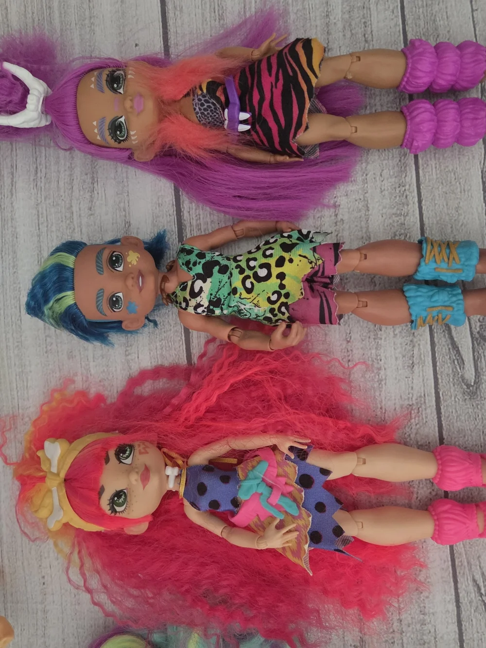 Cave Club Teal and Pink Dino Playset with Accessory Dolls - Kids Toys